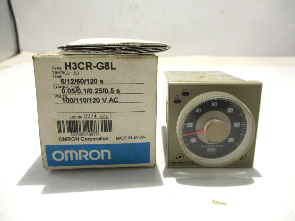 NEW OMRON H3CR-G8L TIMER