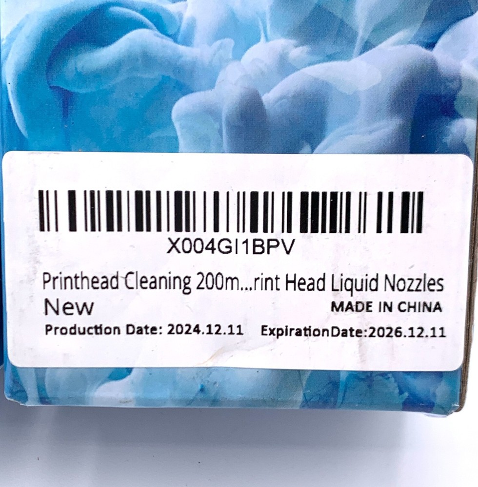 Printhead Cleaning Solution 200 ml bottle 2 PACK Sepeey (400 ML TOTAL)