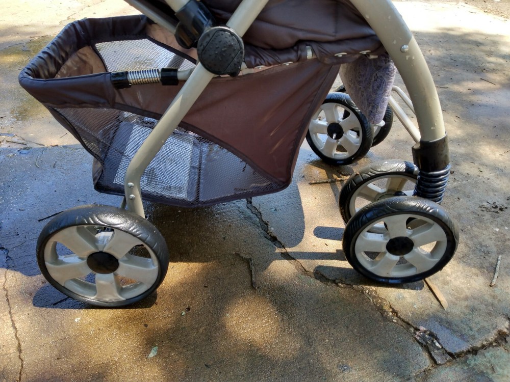 Eddie Bauer Stroller FRONT TIRE WHEEL ONLY 7-3/4" Replacement part