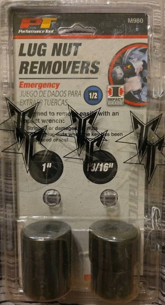 Performance Tool Emergency Lug Nut Removal Set - M980