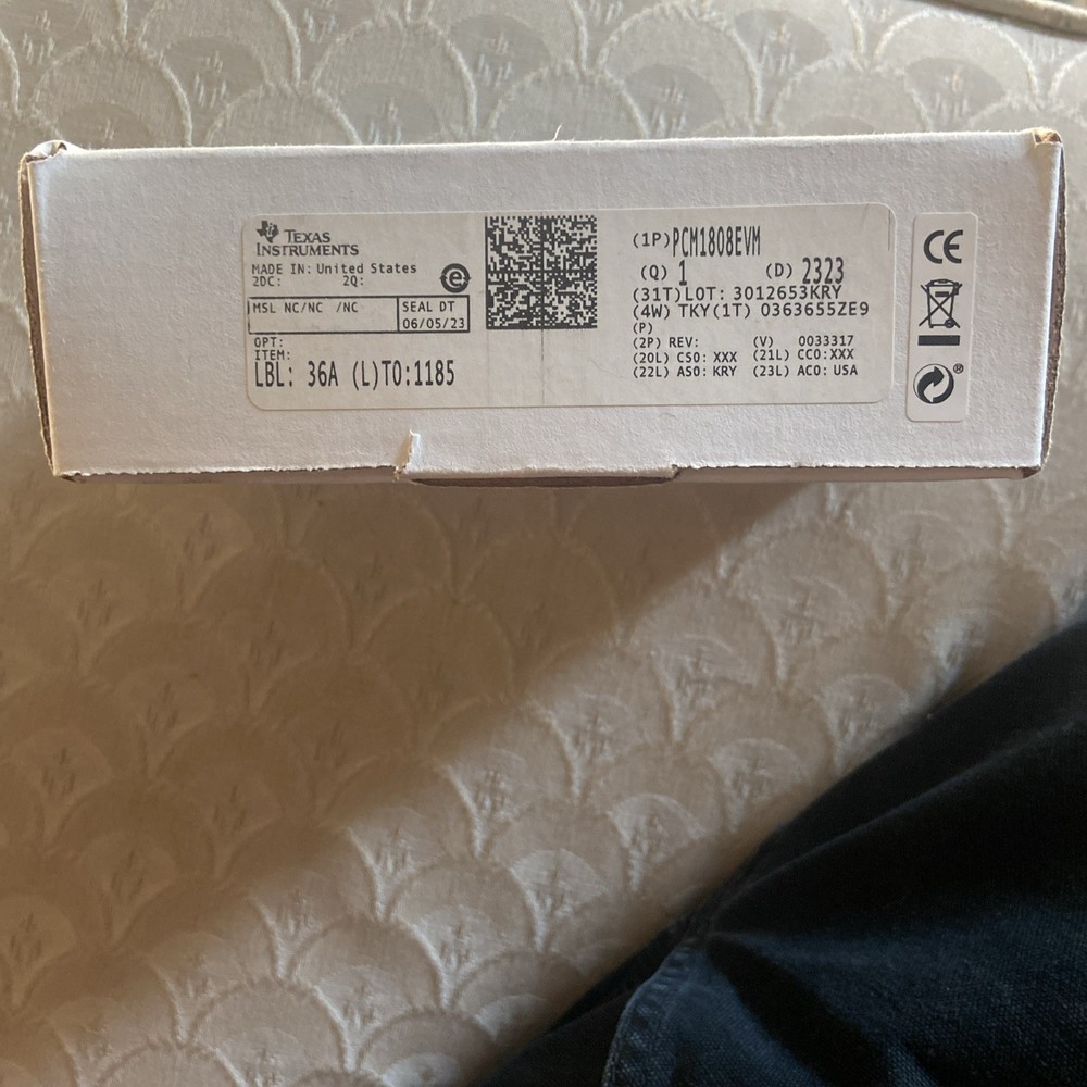 PCM1808EVM evaluation module Texas Instruments