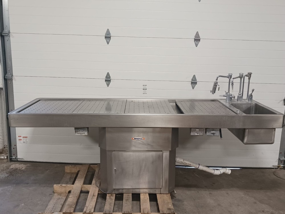 Mopec 158635 Elevating Autopsy Table CE200