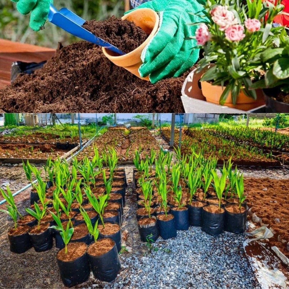 COCO COIR / COCO PEAT / 100% NATURAL ORGANIC COMPOST / HYDROPONIC GROWING MEDIA