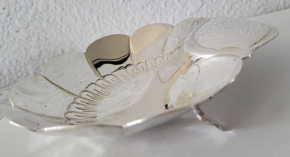 Sterling Silver Footed Bon Bon - Nut - Fruit - Mint Bowl