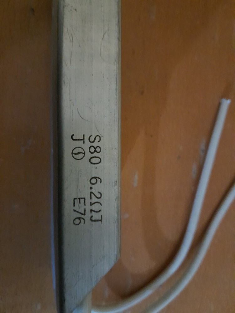 S80 6.2 ohm J Resistor