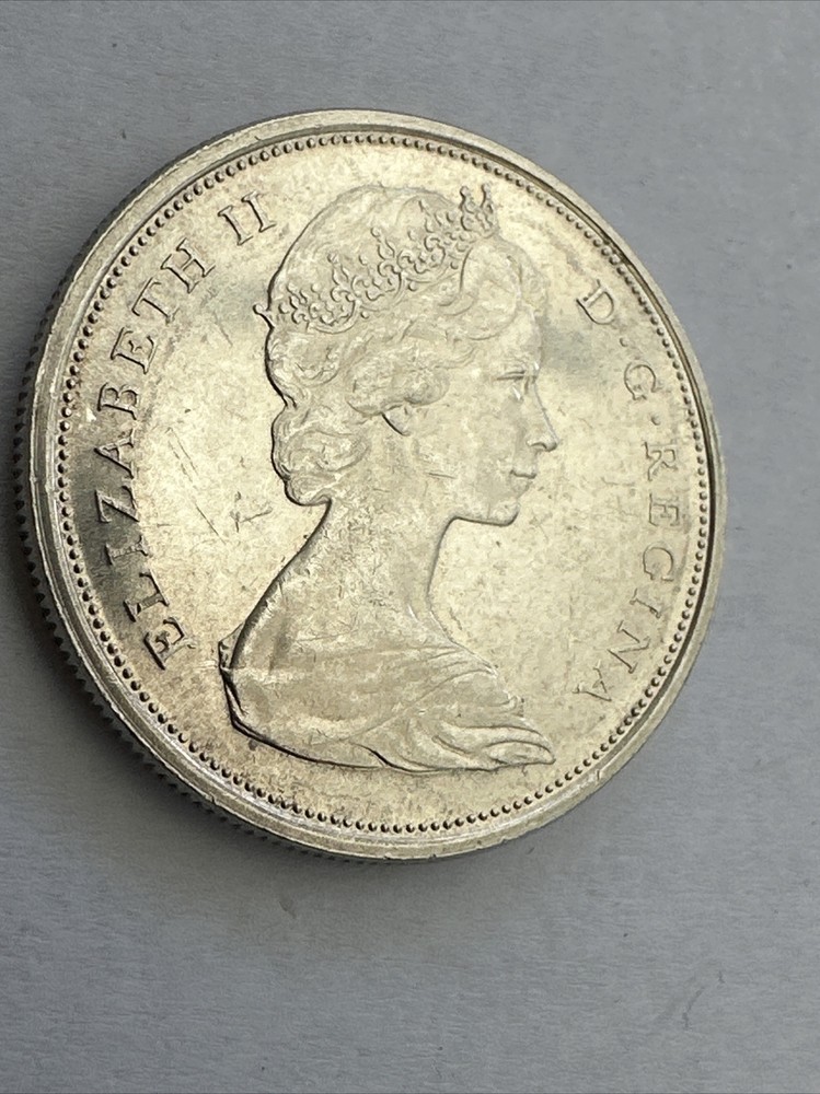 CANADA 1965 Silver Coin 50 Cents