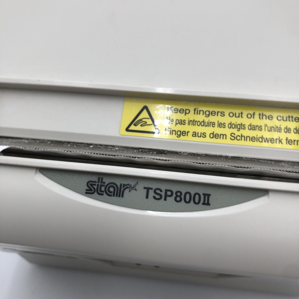 Star Micronics TSP800II White Thermal Receipt Printer UNTESTED READ
