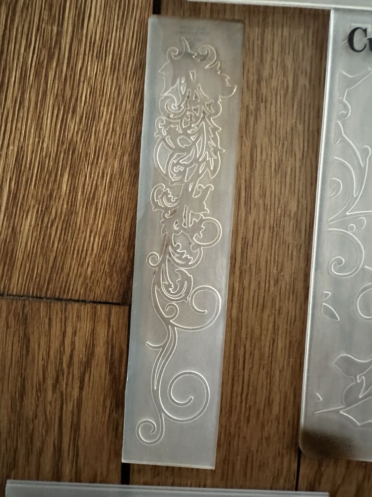 Lot Of 11 Cuttlebug Embossing Folders