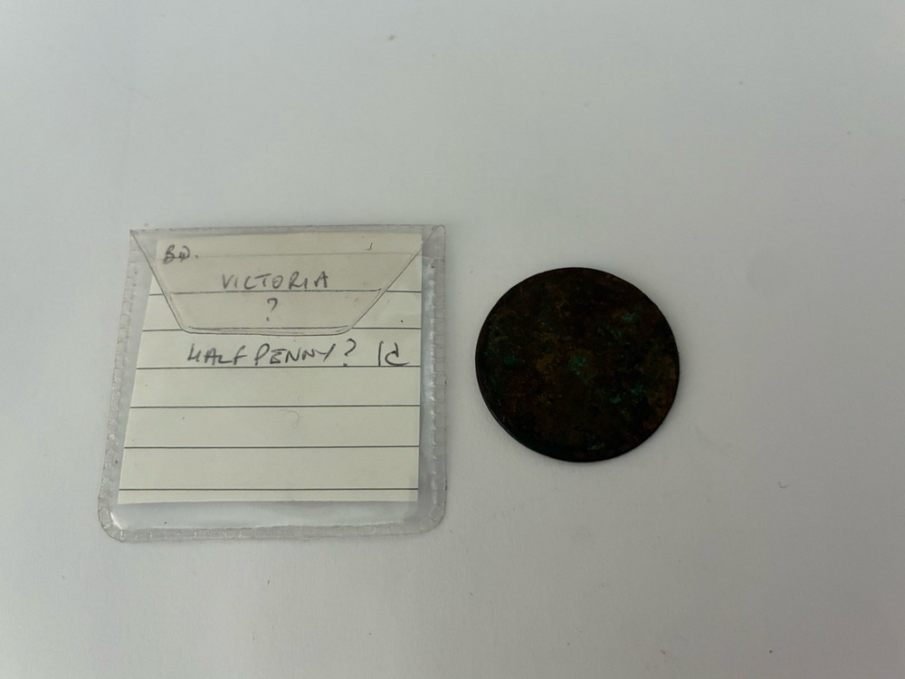 Queen Victoria half Penny ￼