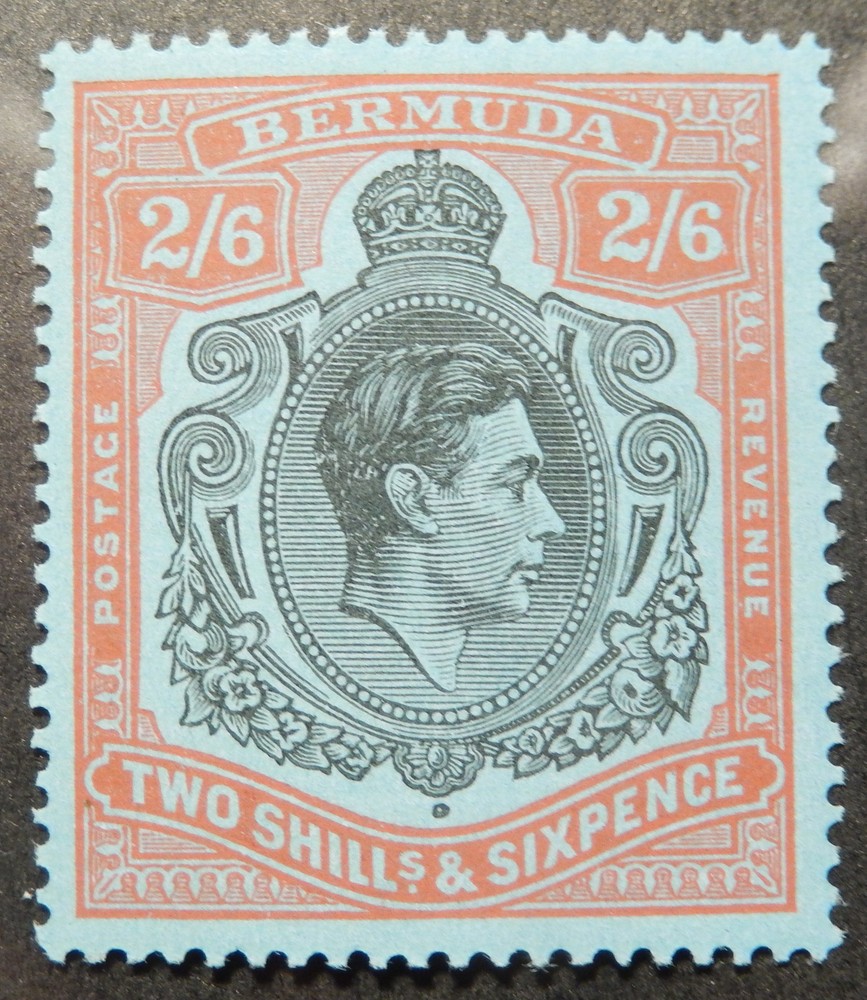 Bermuda Scott #124a, Mint OG Never Hinged, p#14