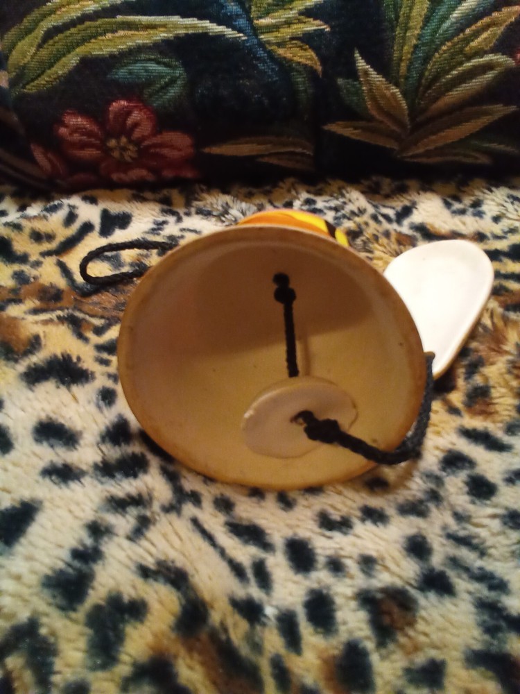 Ceramic wind bell,southwestern theme.