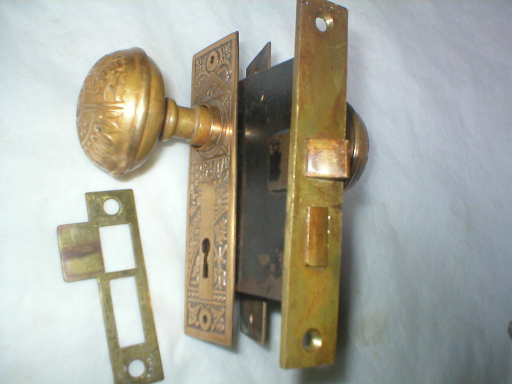 Antique Victorian Era Door Hardware