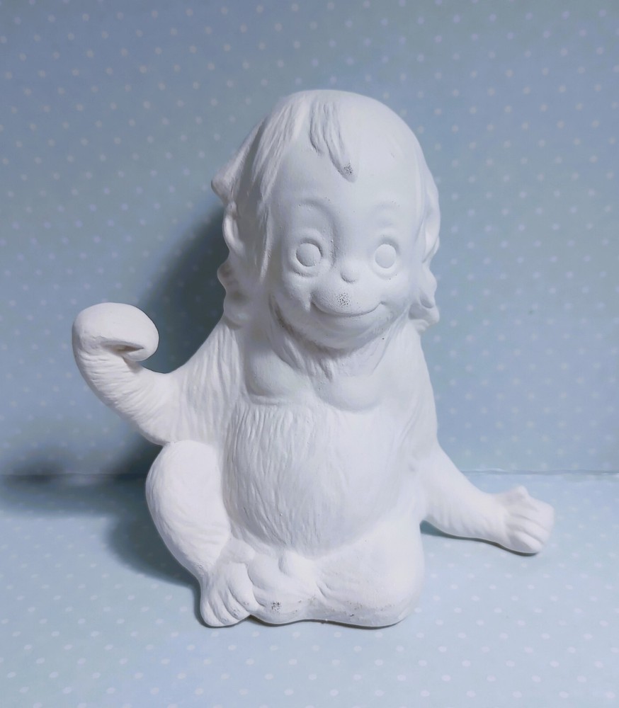 Orangutan ~ Ceramic Bisque Ready to Paint