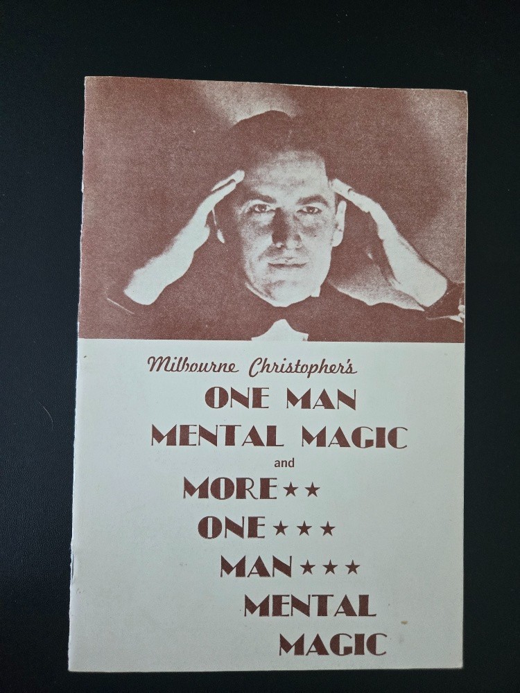 Three Vintage Mentalism Books