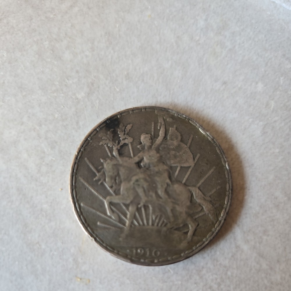 1910 Mexico Caballito Peso