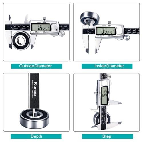 Digital Caliper, Caliper Measuring Tool, Micrometer Dial Vernier KY-21B