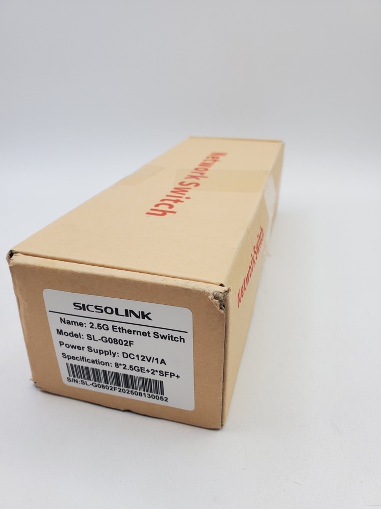 Sicsolink Network Switch Model# SL-G0802F