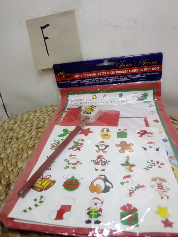 Santas Secrets Write To Santa Letter Pack