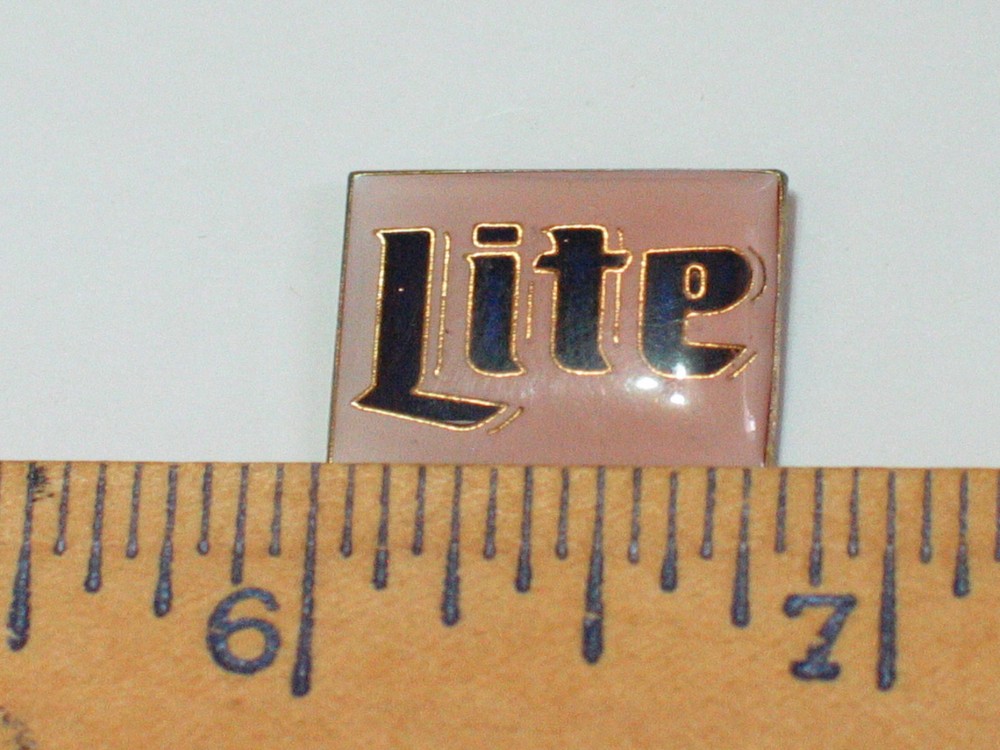 Miller Lite Beer Pink Beer Pin **