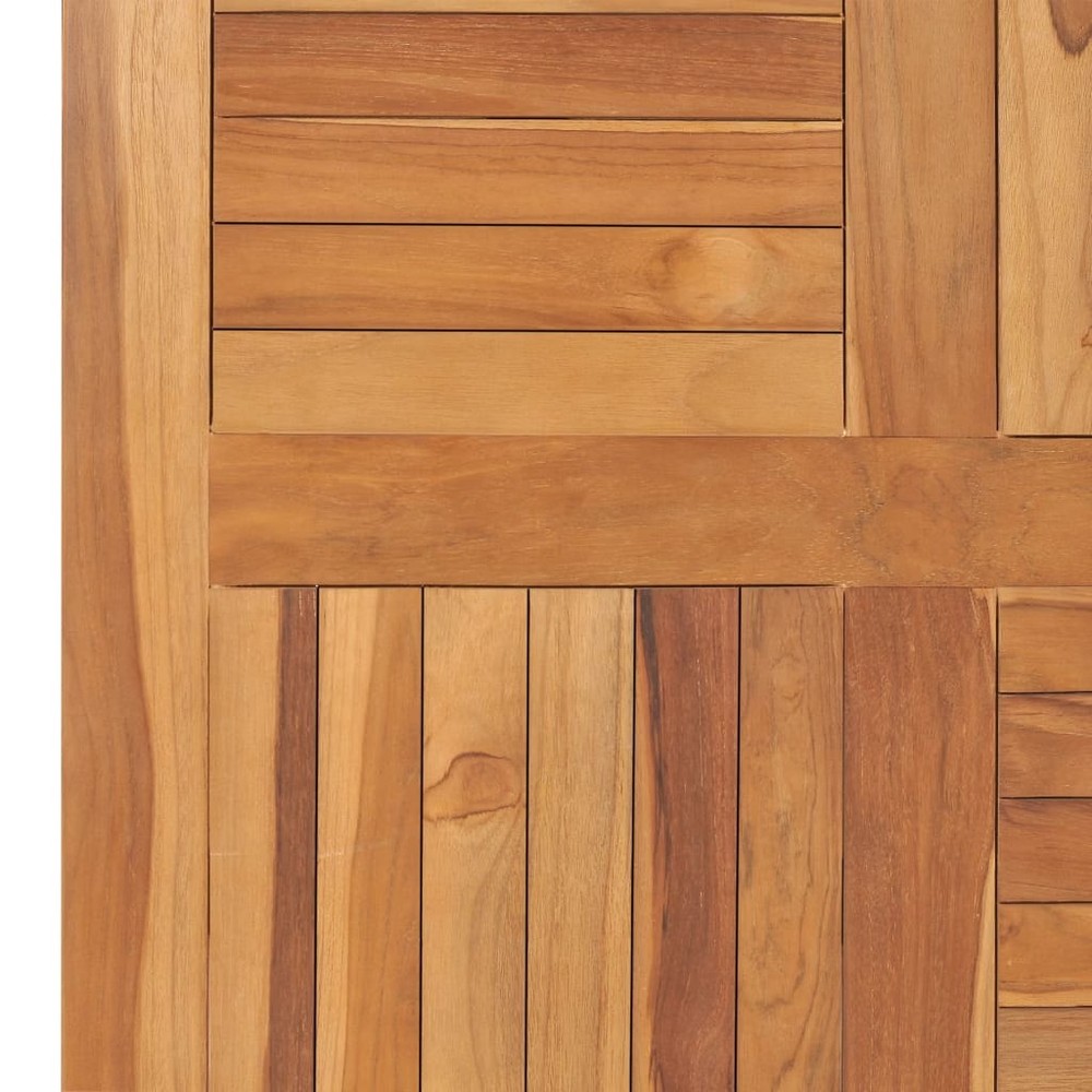 Table Top Teak Solid Teak Wood 31.5x31.5 in Durable Table Top