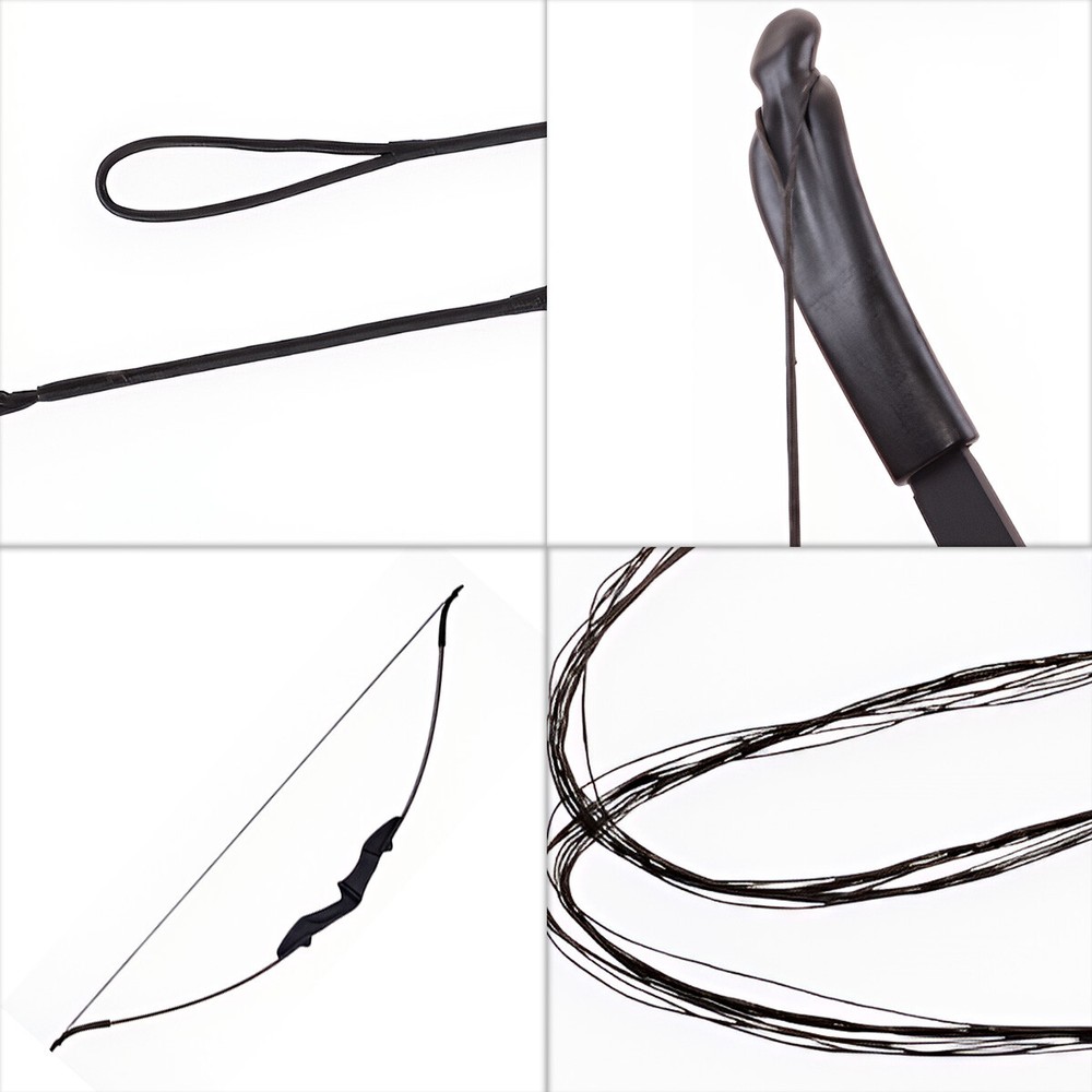 12 Strands Bow String Replacement for AMO 57" Recurve Bow Archery Bowstrings