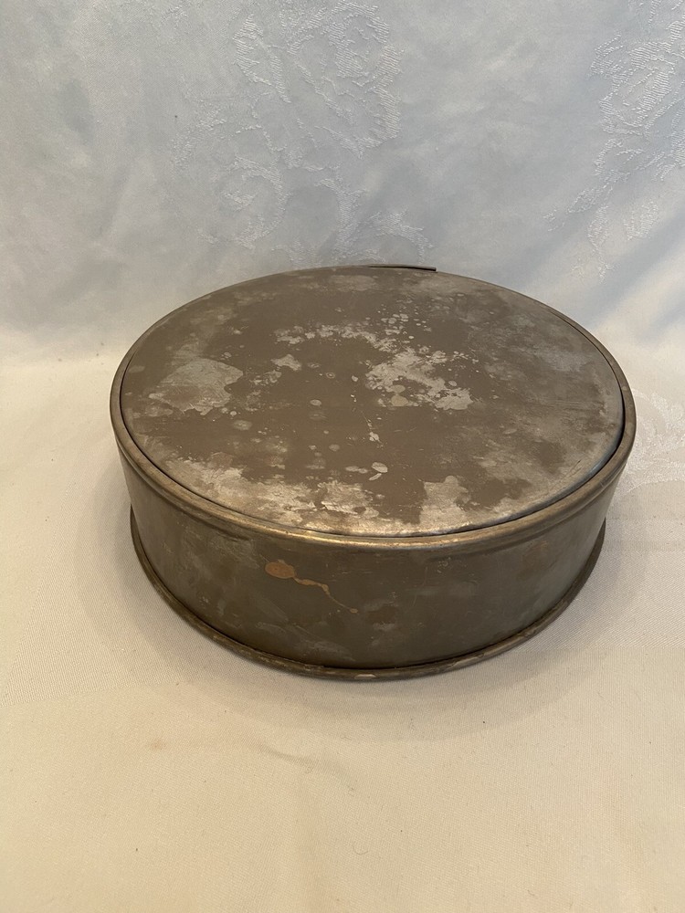 Vintage No Name Aluminum 10" SPRINGFORM Flat Insert 2 7/8" Deep