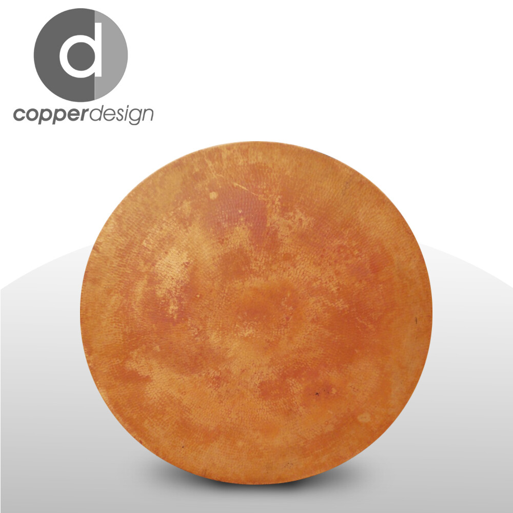 Copper Round Table top 54"x1.5" NO CUSTOMS TARIFFS