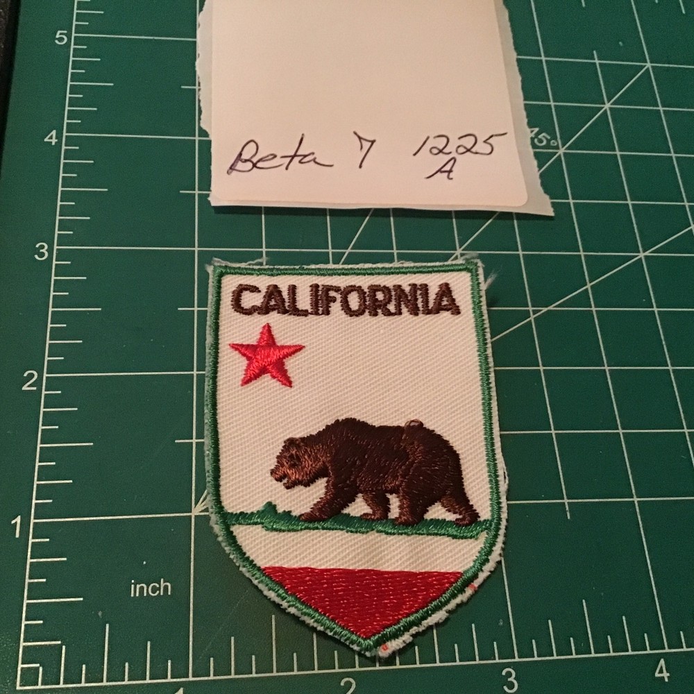 VTG Voyager CALIFORNIA with Bear Sew On Patch