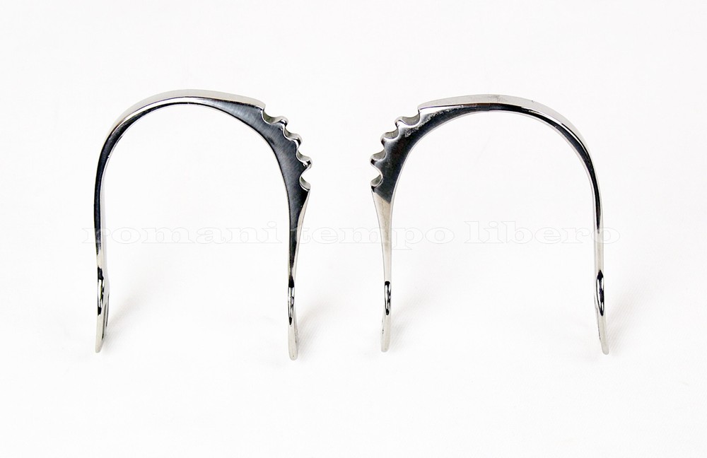 FRENCH SPURS WITH SIDE TEETH