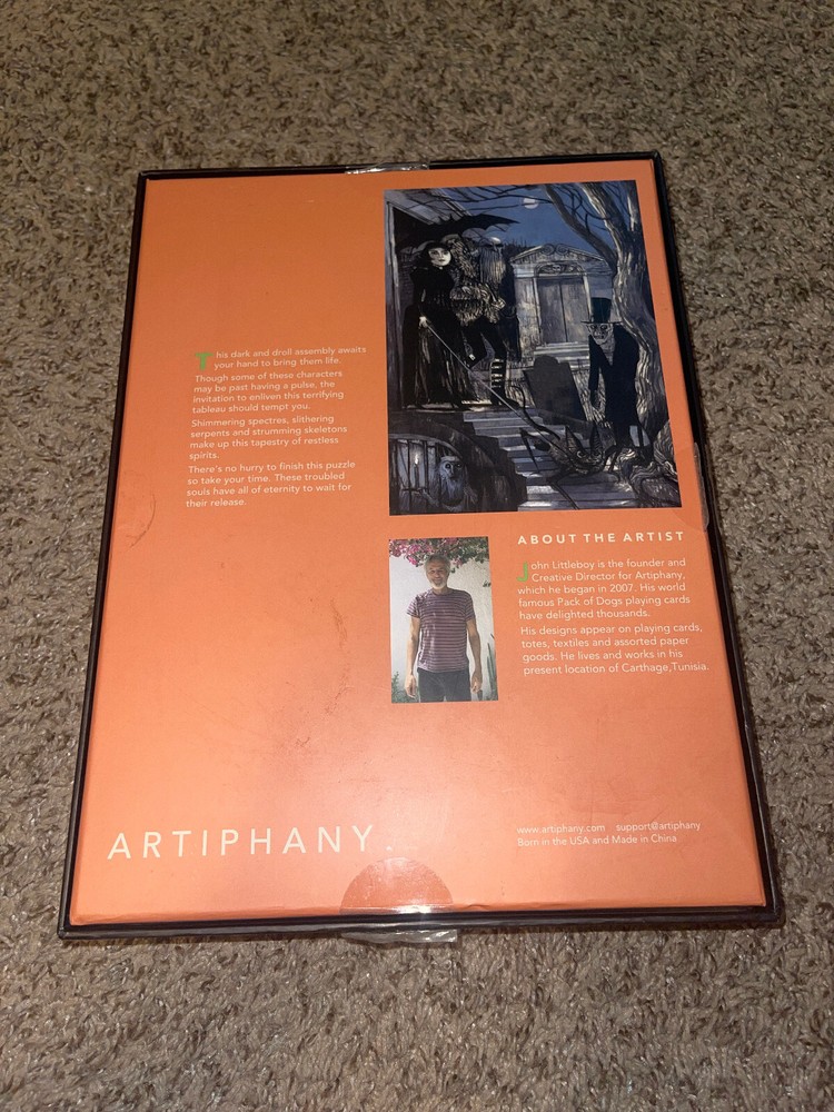 ARTIPHANY SINISTER VISITORS PUZZLE. COMPLETE