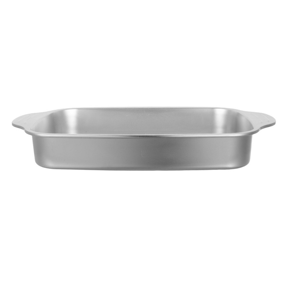 Stainless Steel Roasting Pan: 316L Rectangular Baking Tray - Broiler Pan for