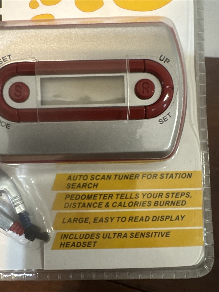 Digital Pedometer with Fm Radio