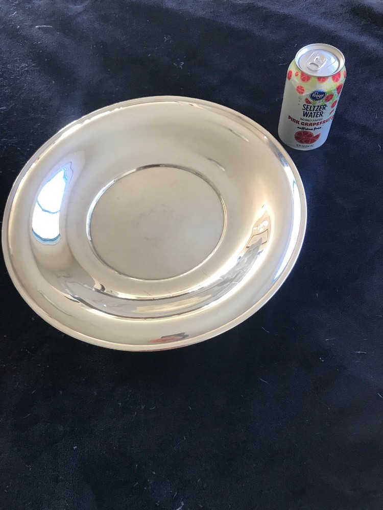 Antique Heavy Sterling Silver Serving Bowl