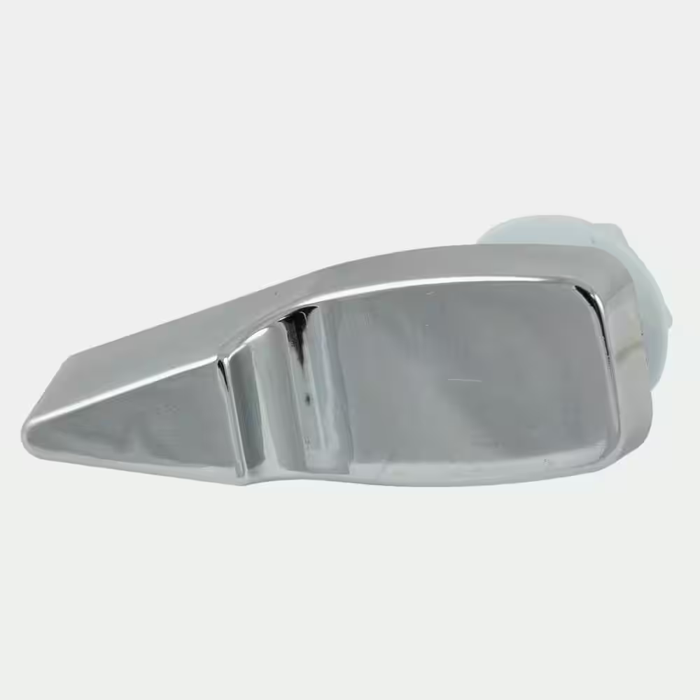 Danco 88365 White Mansfield Toilet Handle, Chrome, Plastic, 9"