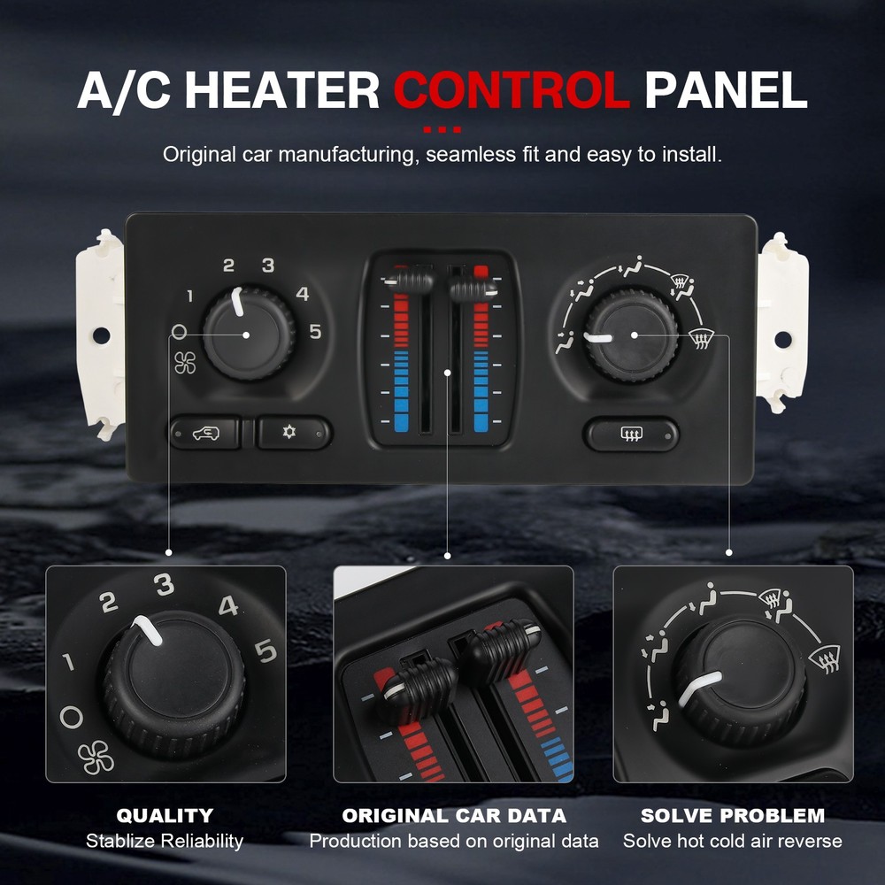 599-210XD For Chevy GMC Cadillac AC Control Panel Climate Control Module NEW