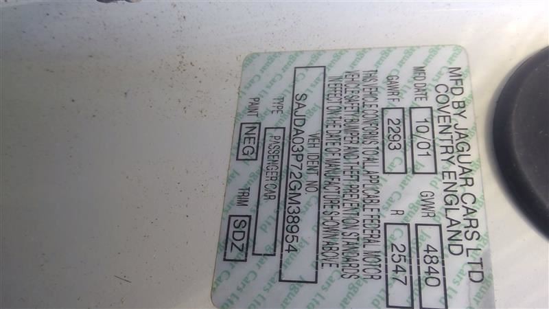Chassis ECM Traction Control Left Hand Dash Fits 00-03 S TYPE 212140