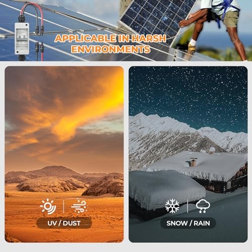 Solar Panel Disconnect Switch 400V DC/AC Acrylonitrile Butadiene Styrene 60A