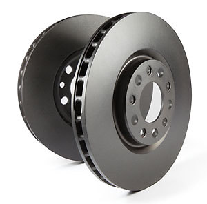 EBC Replacement Front Vented Brake Discs for Jeep Cherokee 3.7 (2007 > 14)