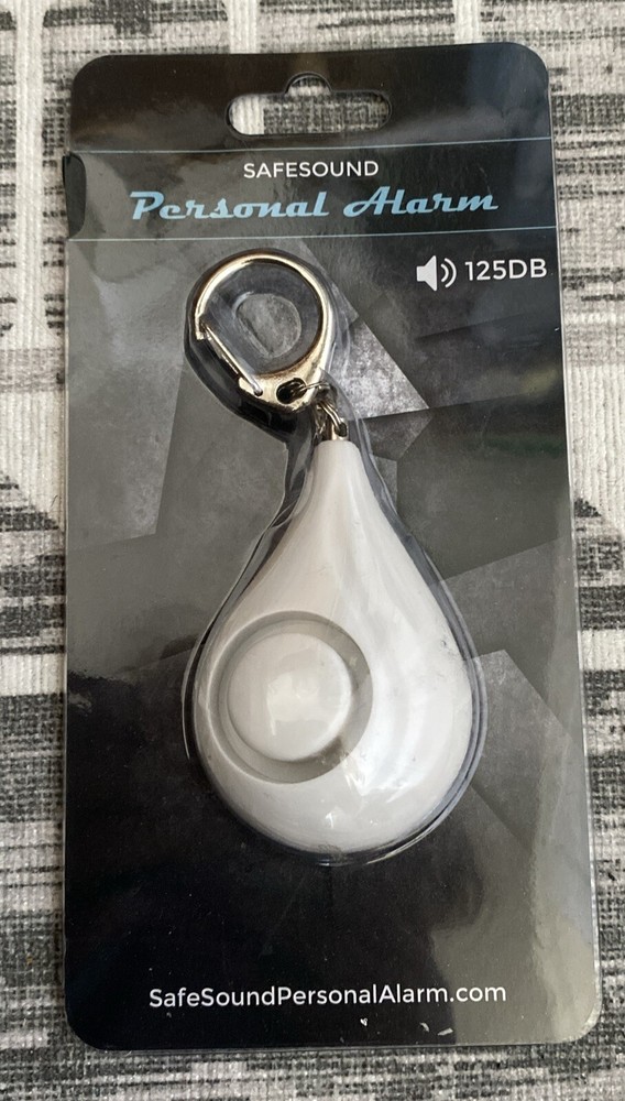 Safesound Personal Alarm New White 125DB