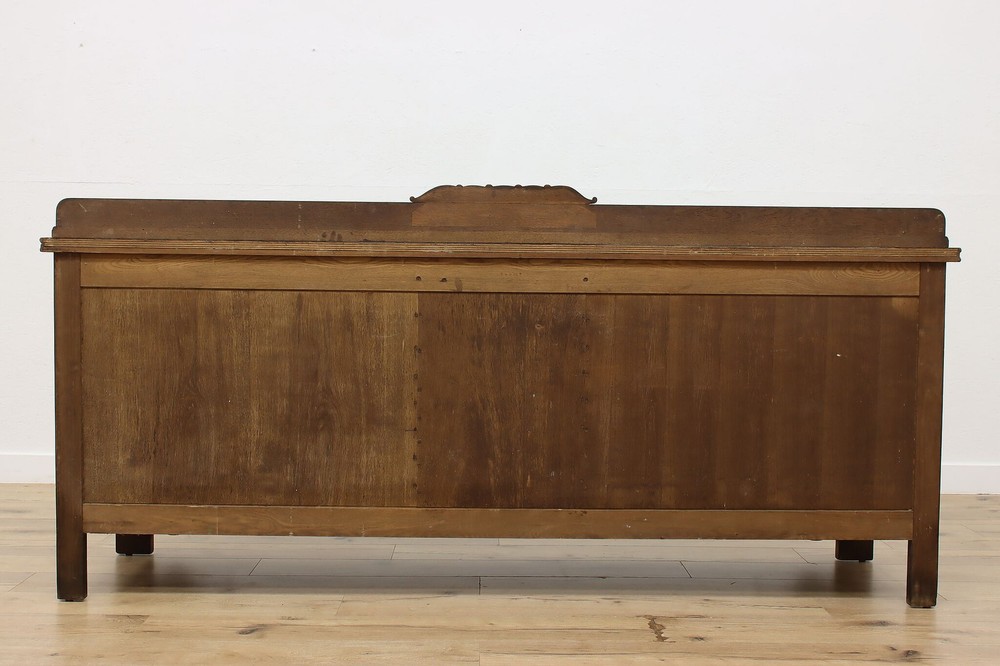 Dutch Antique Oak TV Console, Sideboard or Bar, Pander #55104