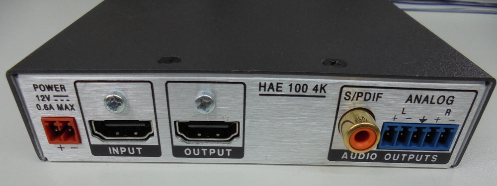 Extron HAE 100 4K Audio De-Embedder
