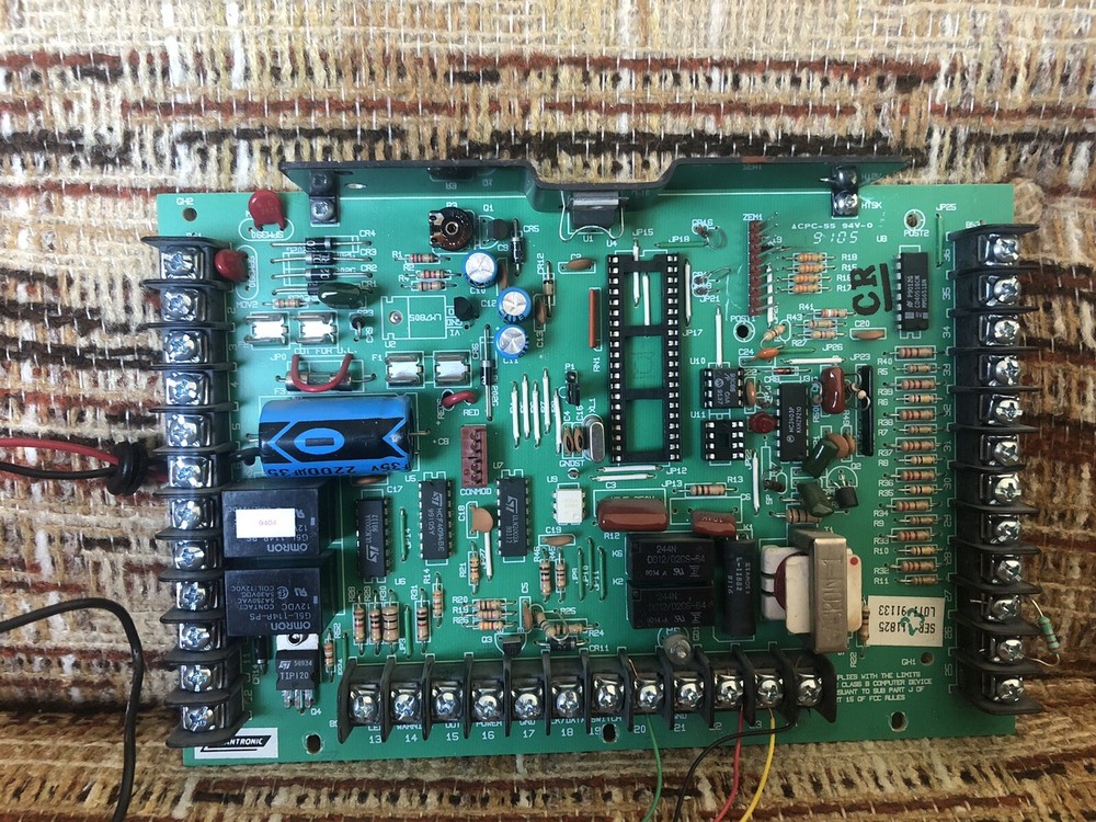 Scantronic Security Panel Tested Works Vintage Alarm System