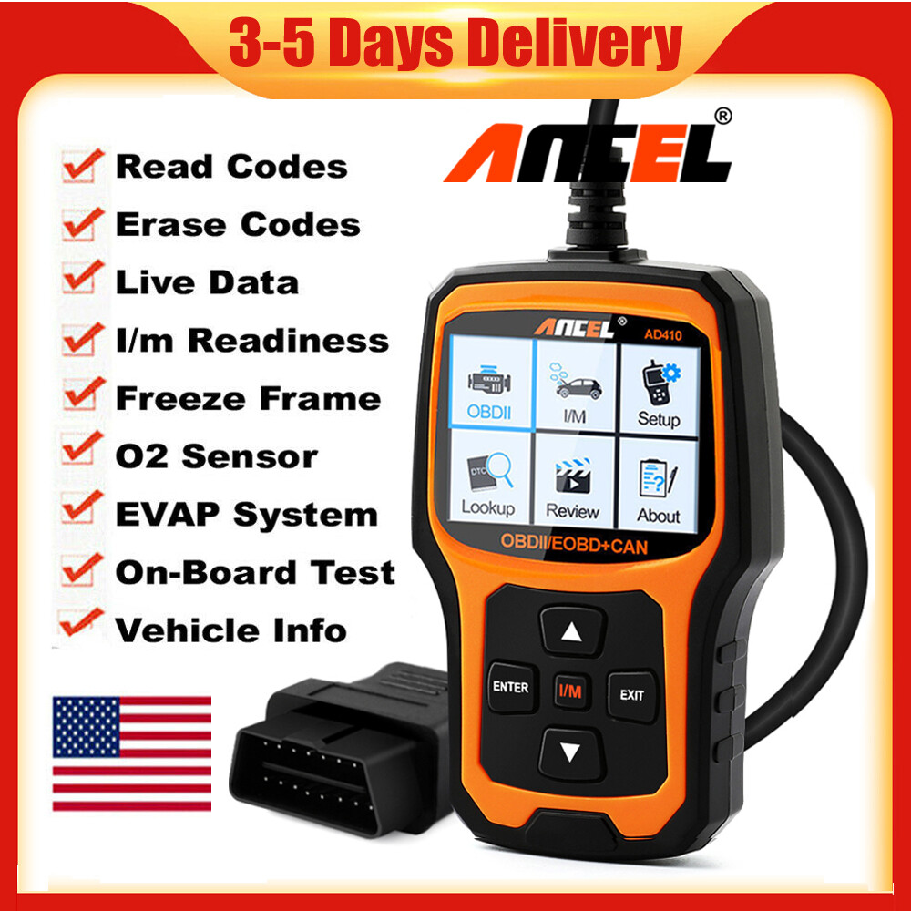 Check Car Engine OBD2 Scanner Live Data Stream EOBD Code Reader Diagnostic Tool