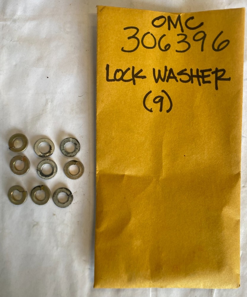 OMC JOHNSON EVINRUDE LOCKWASHER PART# 306396