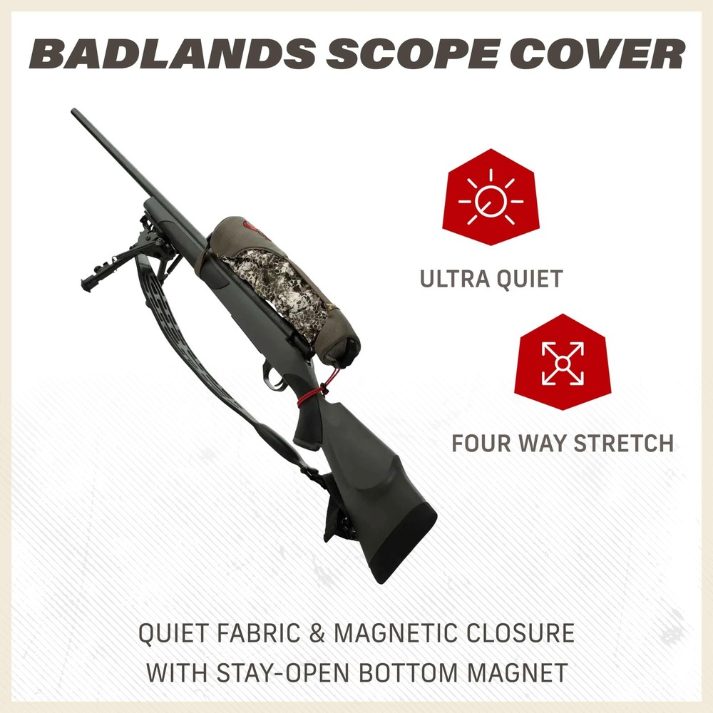 Badlands Scope Cover with Adjustable Stretch-Fit Approach FX Small