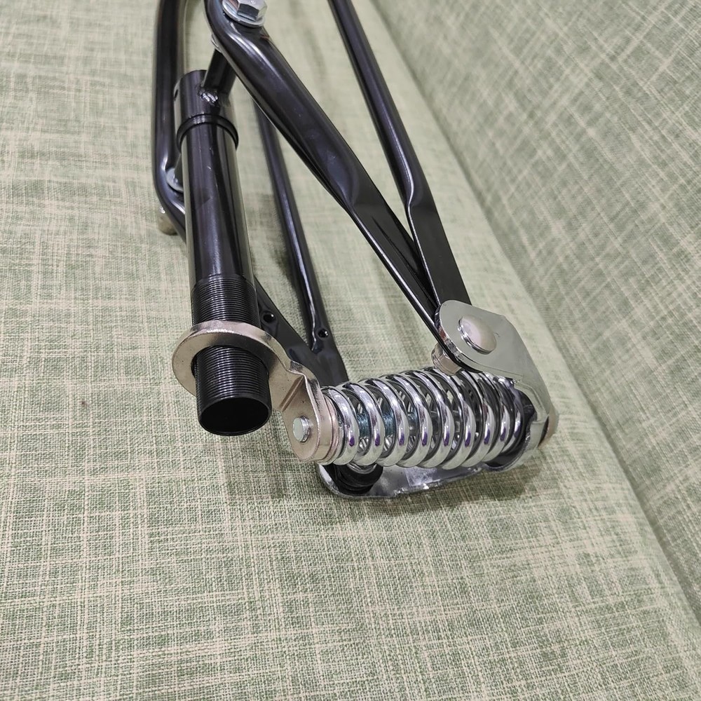 26" Single Springer Suspension Fork 1" Threaded Spring Fork &1" Threaded Headset