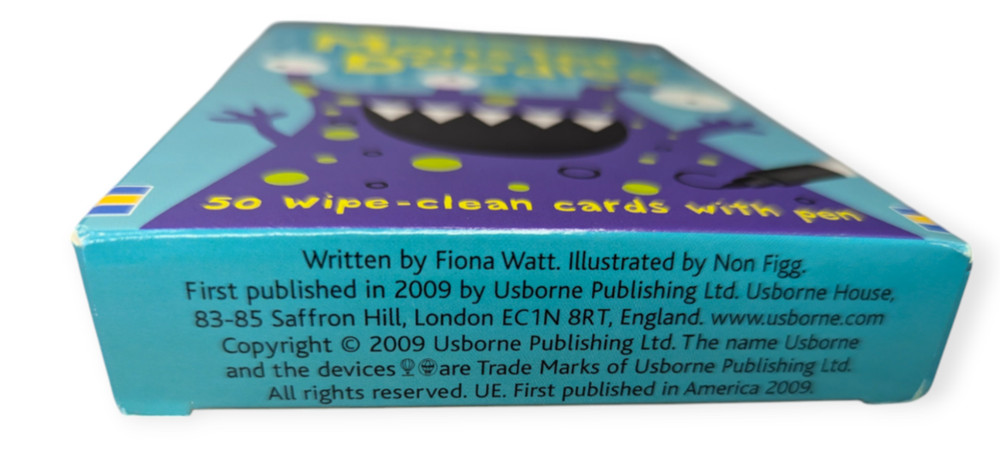 Usborne Activity Cards Monster Doodles