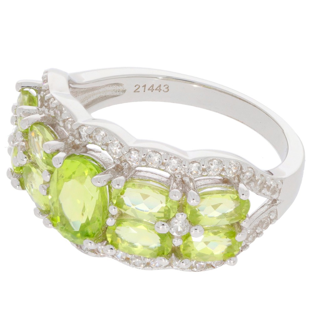 Sterling Silver Semi Mount Ring Setting Oval OV 7X5mm