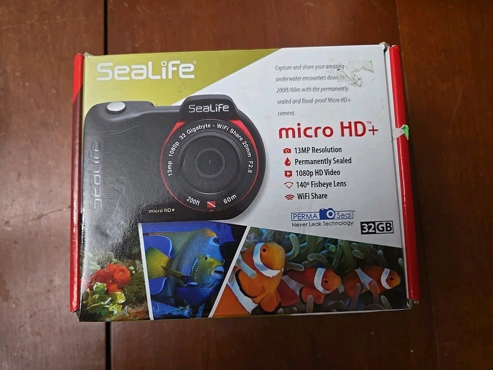 SeaLife MICRO HD Camera With manual. great condition