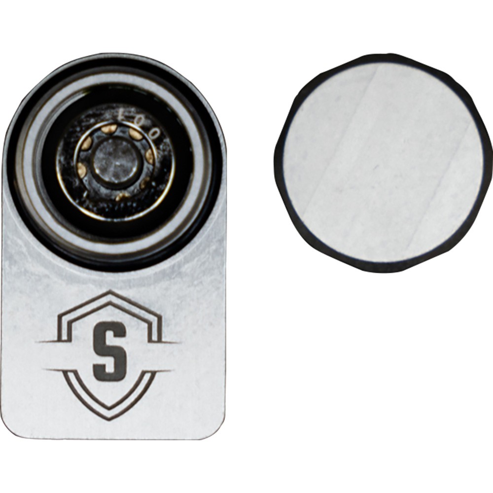 Secure Outdoors Elite Lock, Single, Silver – Marine-Grade Protection